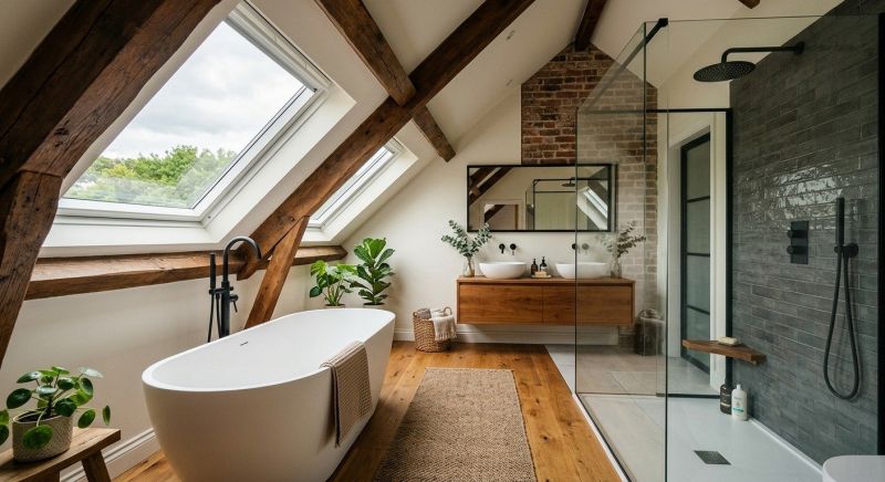 Attic Bathroom Remodeling in Hendricks County, IN