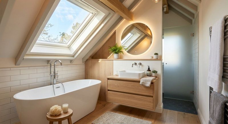 Attic Bathroom Remodeling in Hendricks County, IN